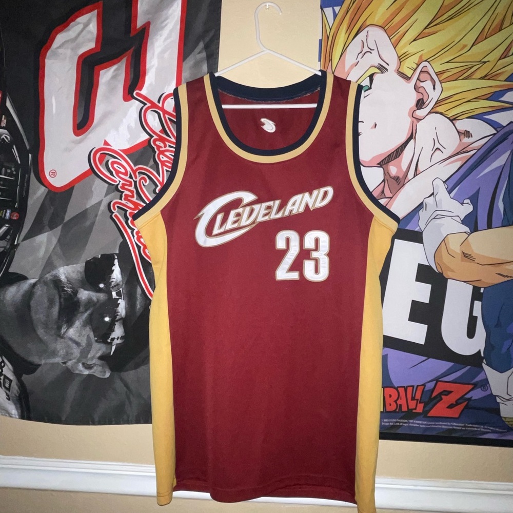 Cleveland Cavaliers Maroon and Gold Men's Jersey